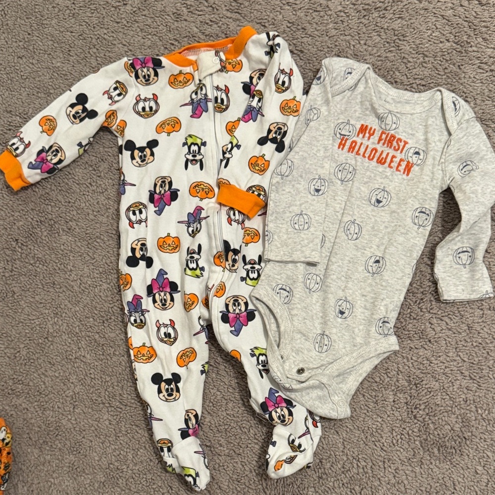 Kids Halloween Pajamas/Onesie - 3-6M